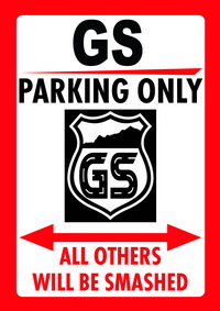GS PARKING ONLY